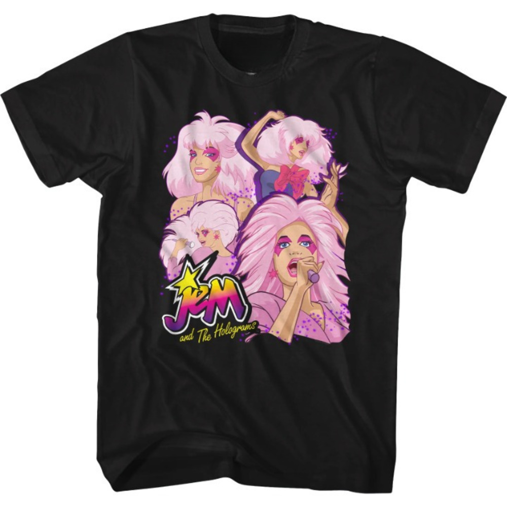 Singer Collage Jem And The Holograms Tshirt